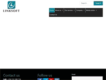 Tablet Screenshot of linksoft.co.ke